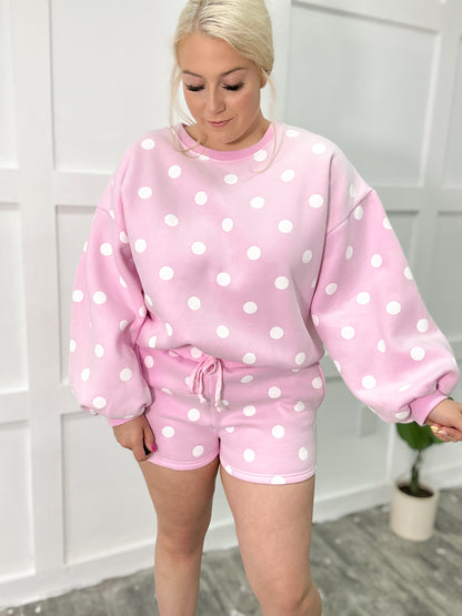 Bubblegum Polka Dot Cloud {SET}