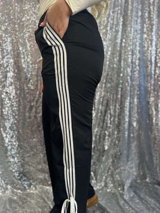 On Track Ribbon Pants