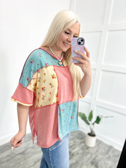 Summer Patchwork Top