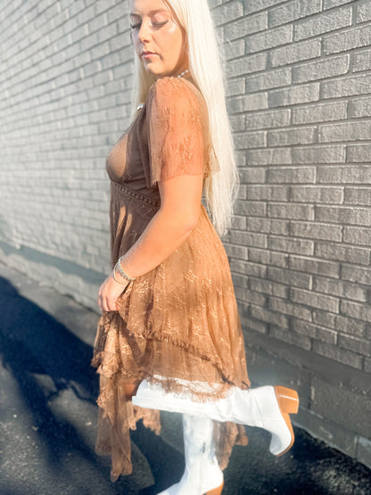 Tall White Cowgirl Boots