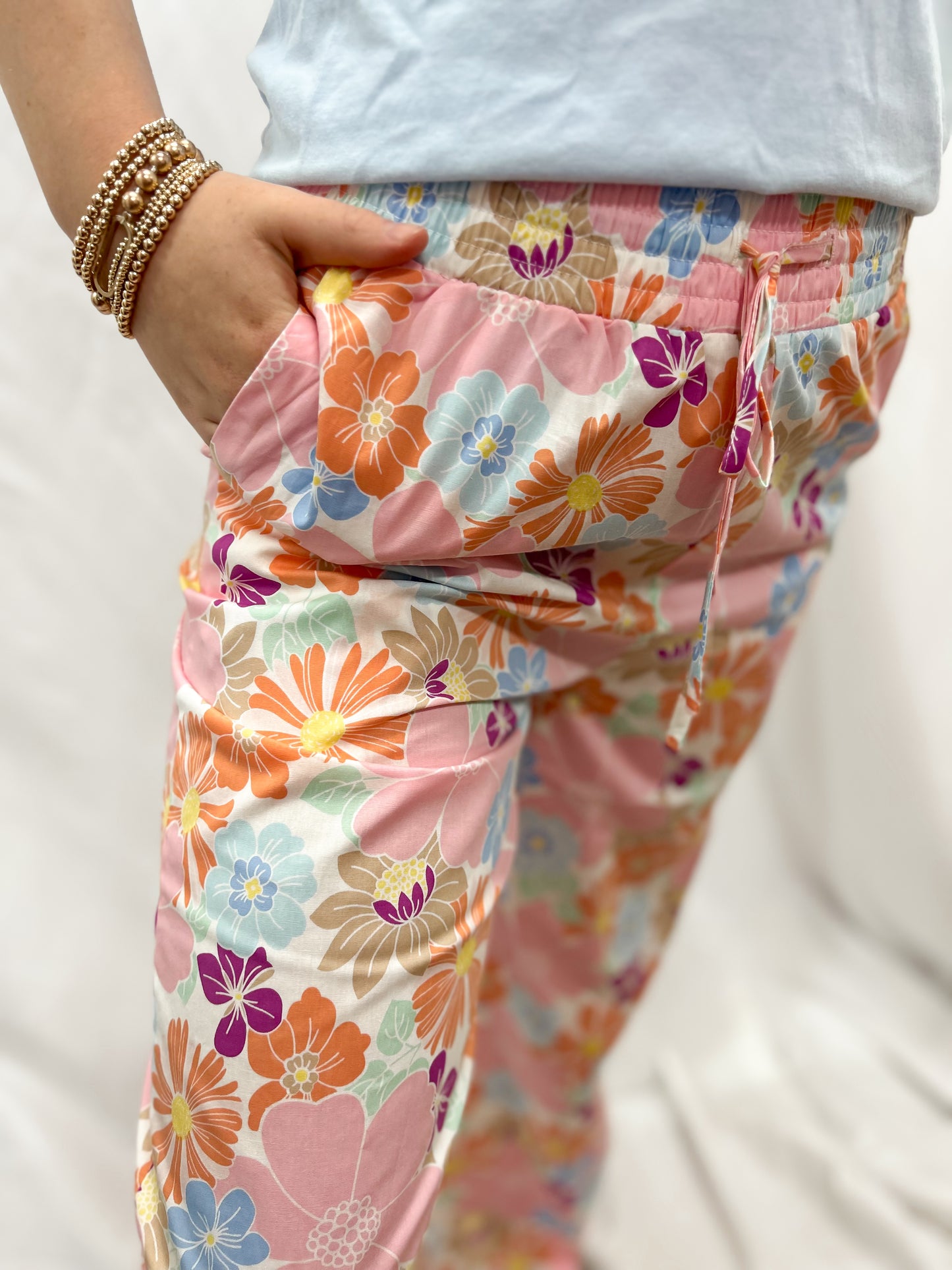 Summer Blossoms Pants