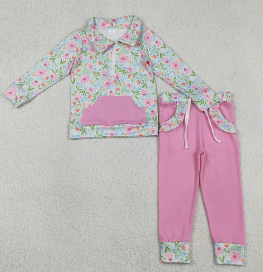 Spring Floral Jogger Set