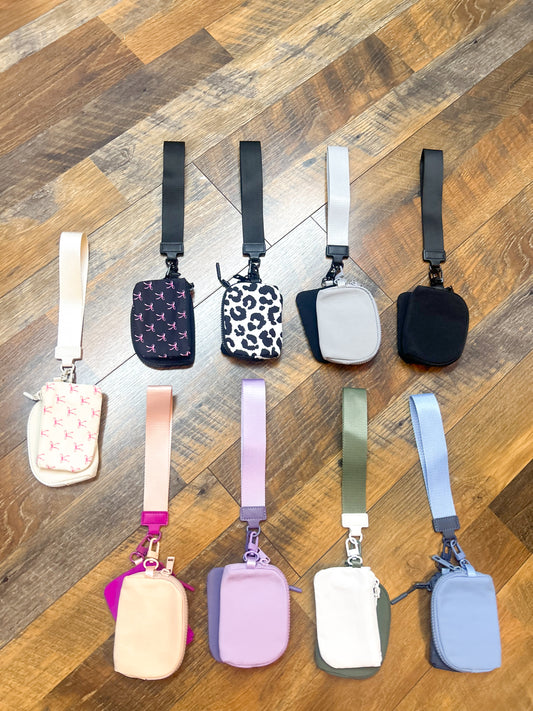 Double Pouch Keychain