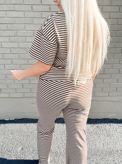 Chocolate Striped Set