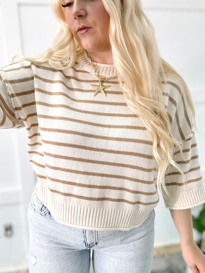 Golden Shores Knit Top