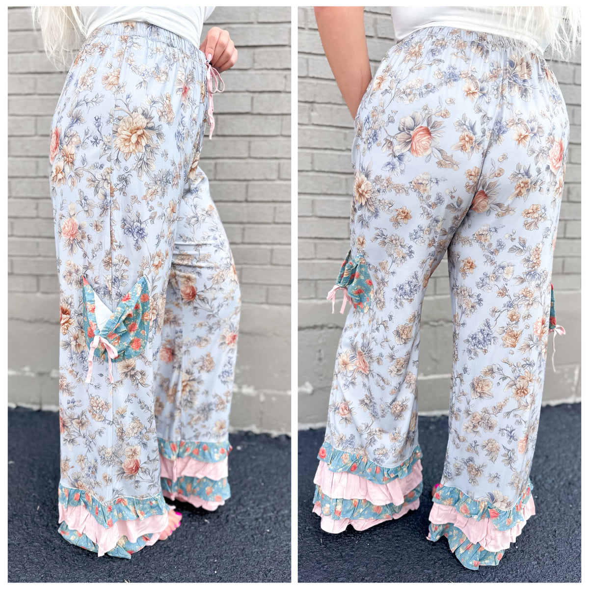 Fall on the Farm Ruffle Pants