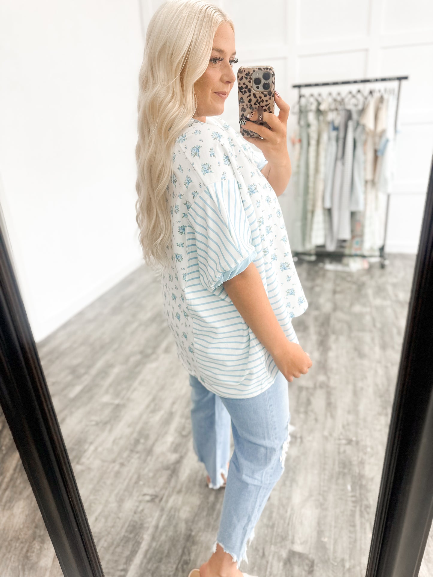 Blue Belle Breeze Top