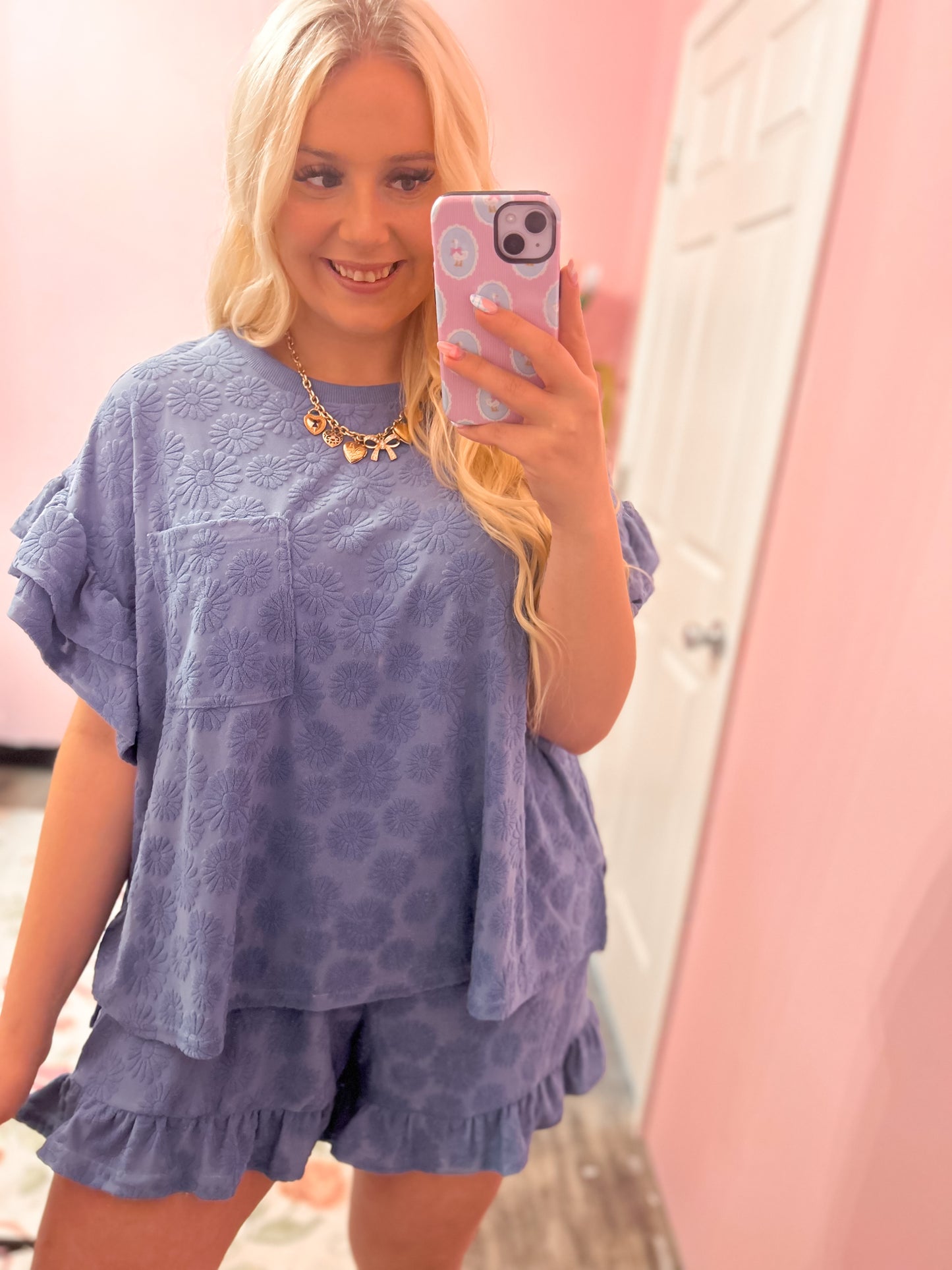 Daisy Texture Loungesets (3 COLORS)