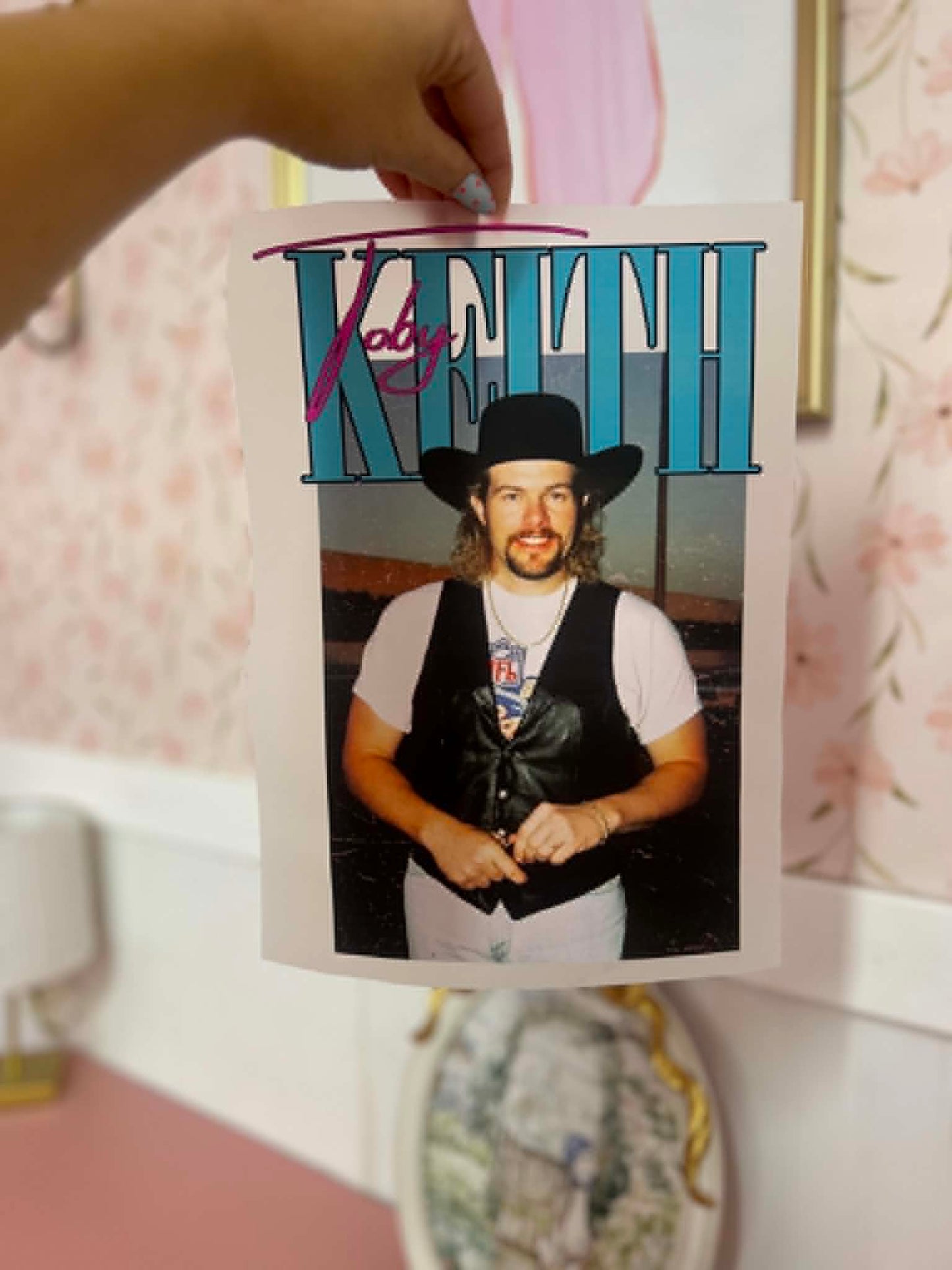 Country Music Singer Print