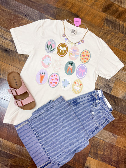 Easter Egg Collage Tee