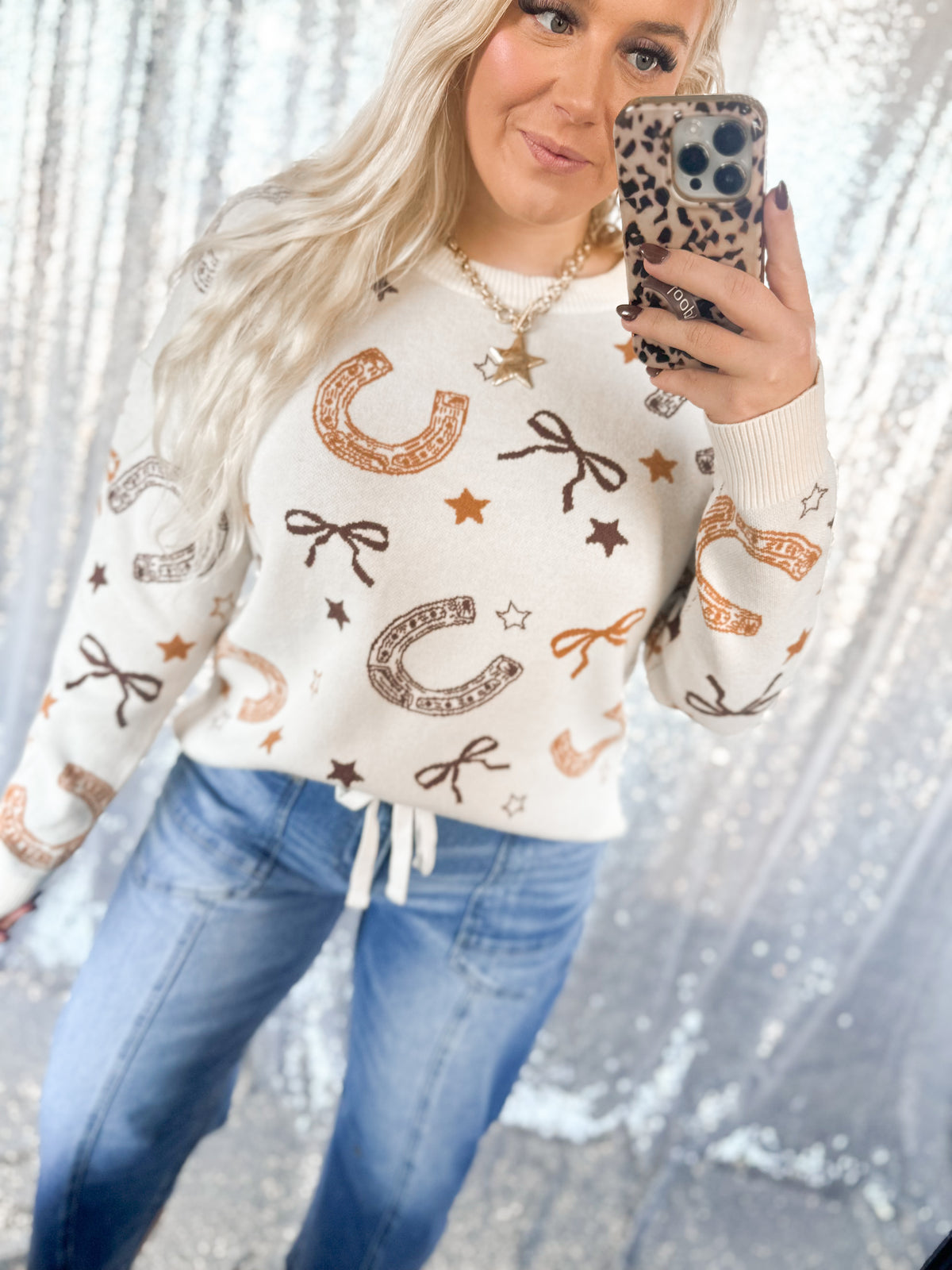 Saddle Up Knit Sweater