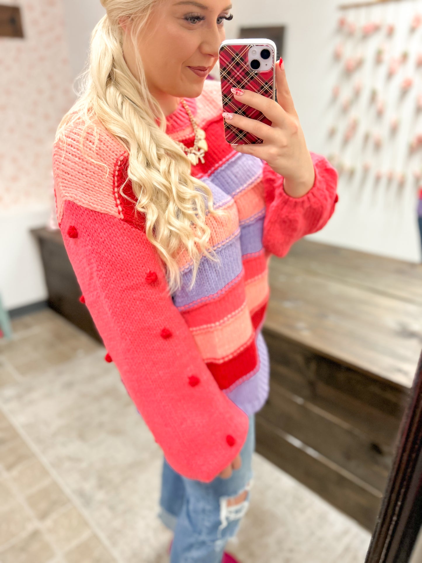 Pink Colorpop Sweater