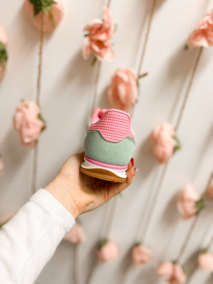 Pink & Green Athletic Sneaker