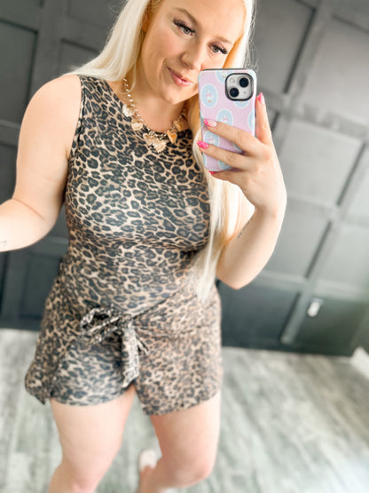 Wild Side Wrapped Athletic Dress