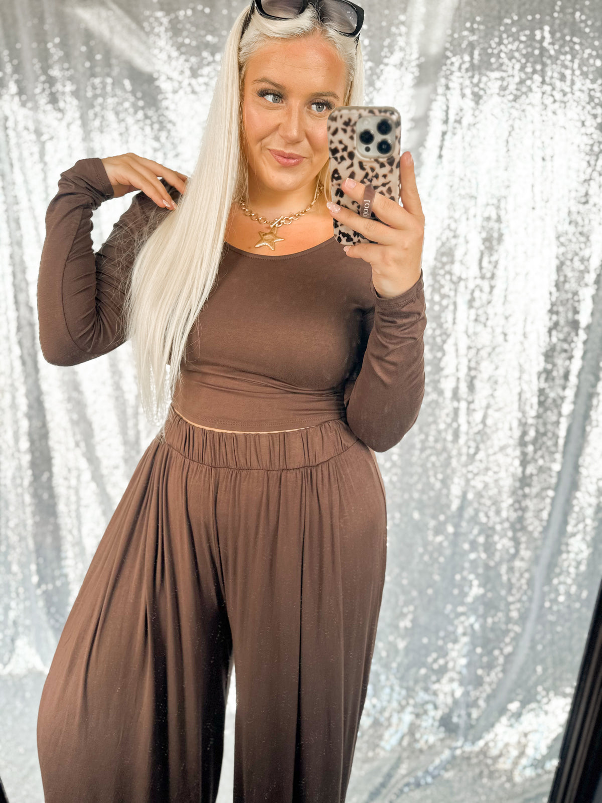 Mocha Mood Oversized Lounge {SET}