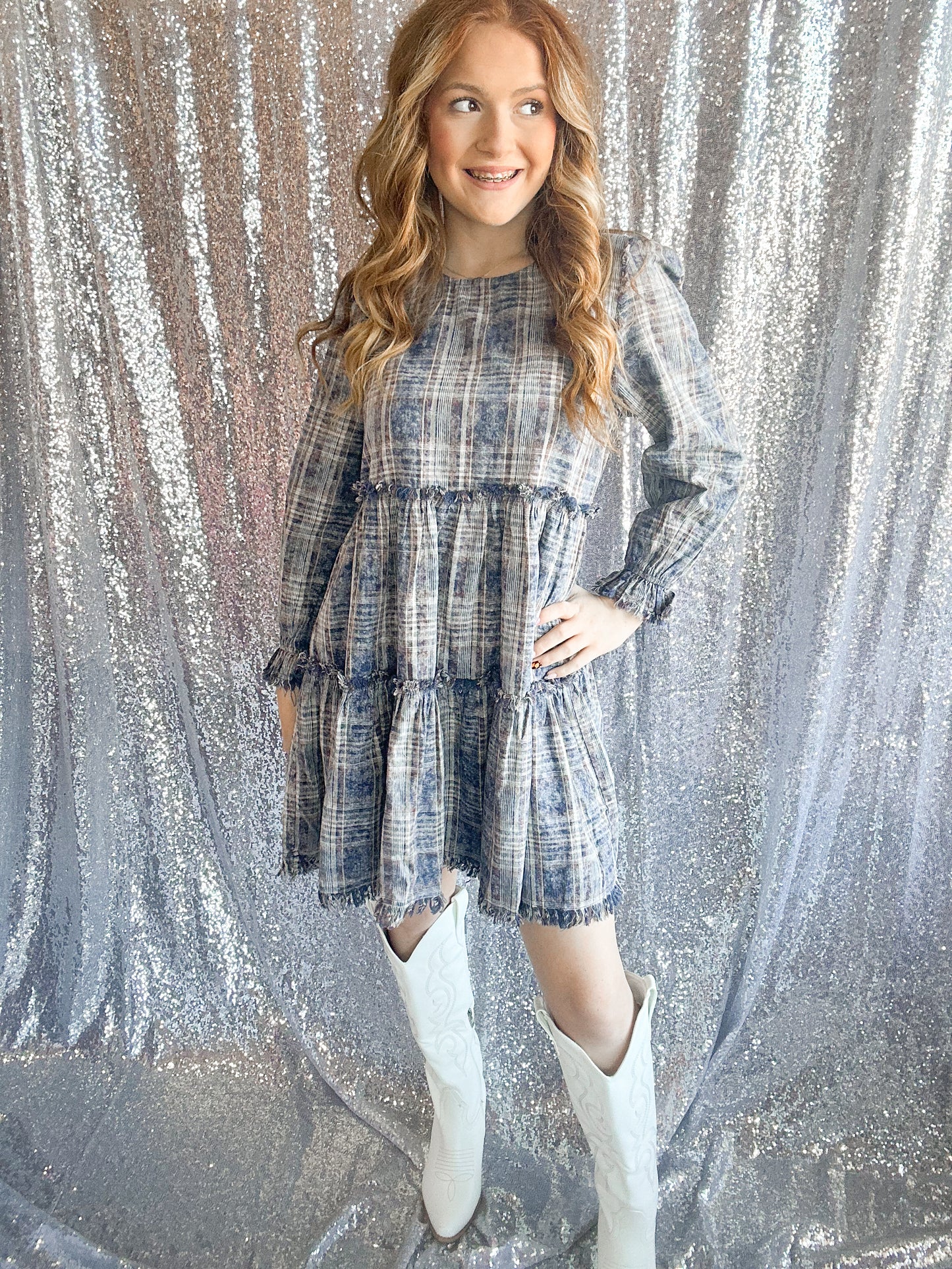 Eleanor Plaid Dress