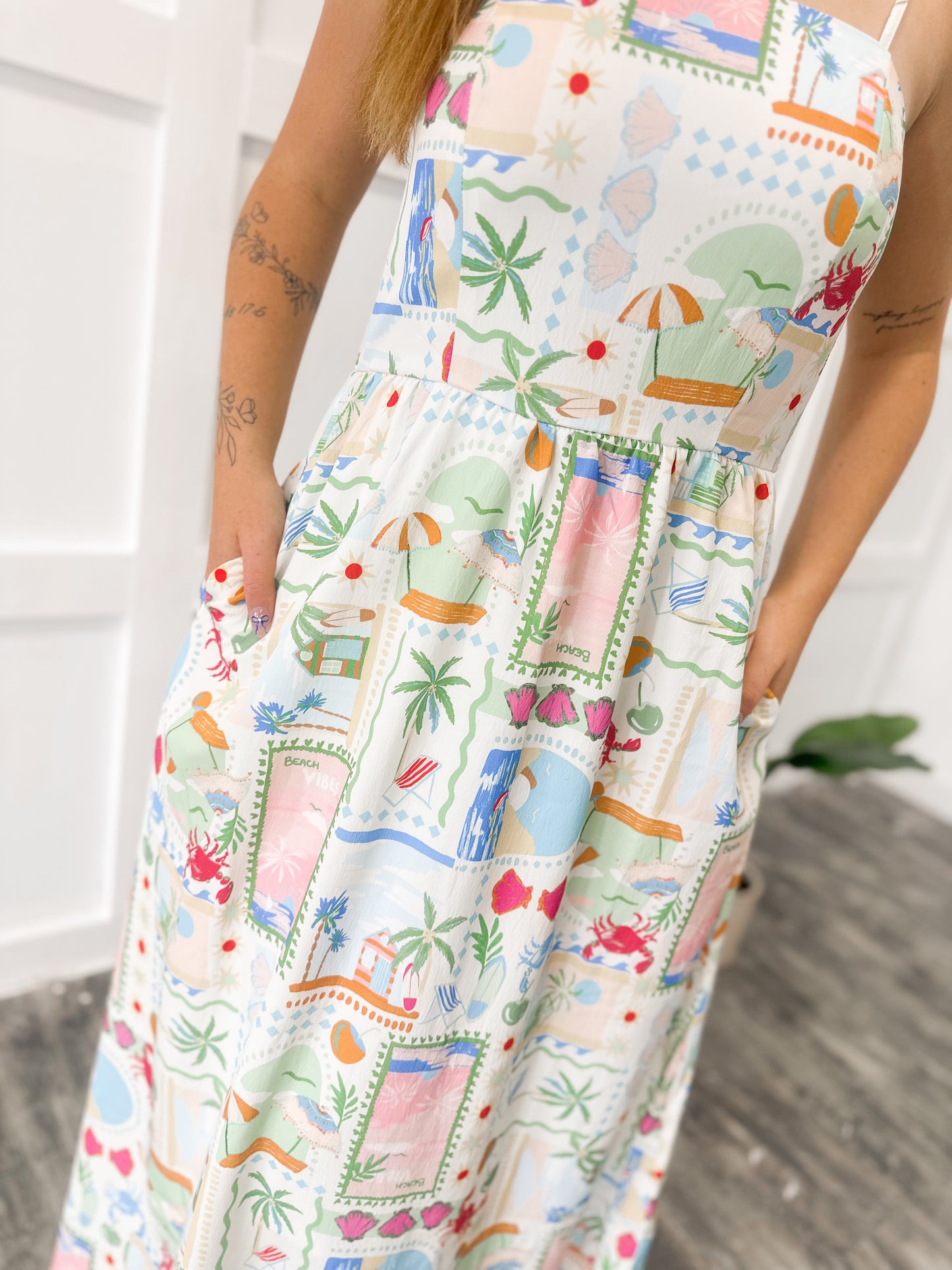 Dockside Darling Maxi Dress