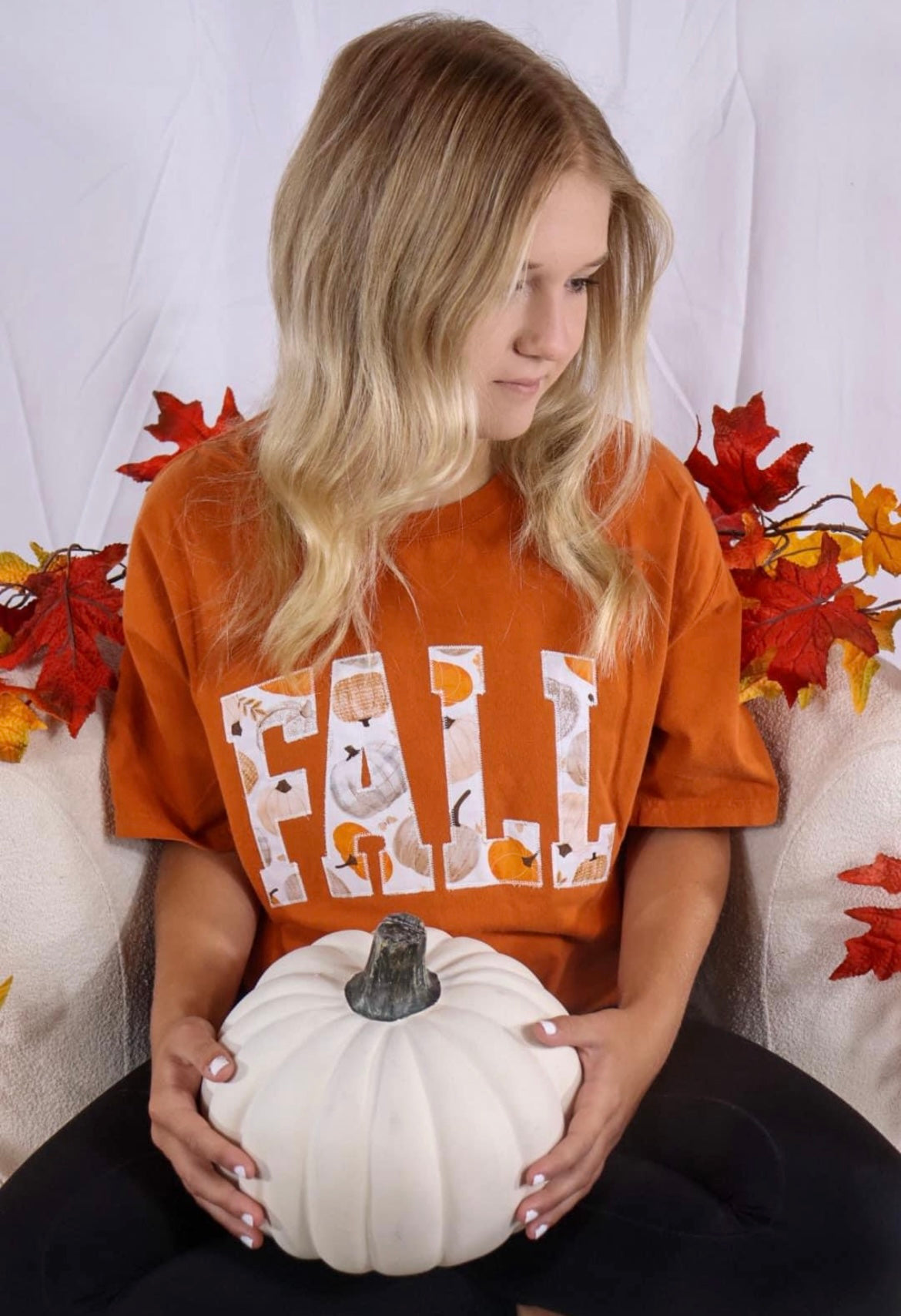 Rust Fall Appliqué