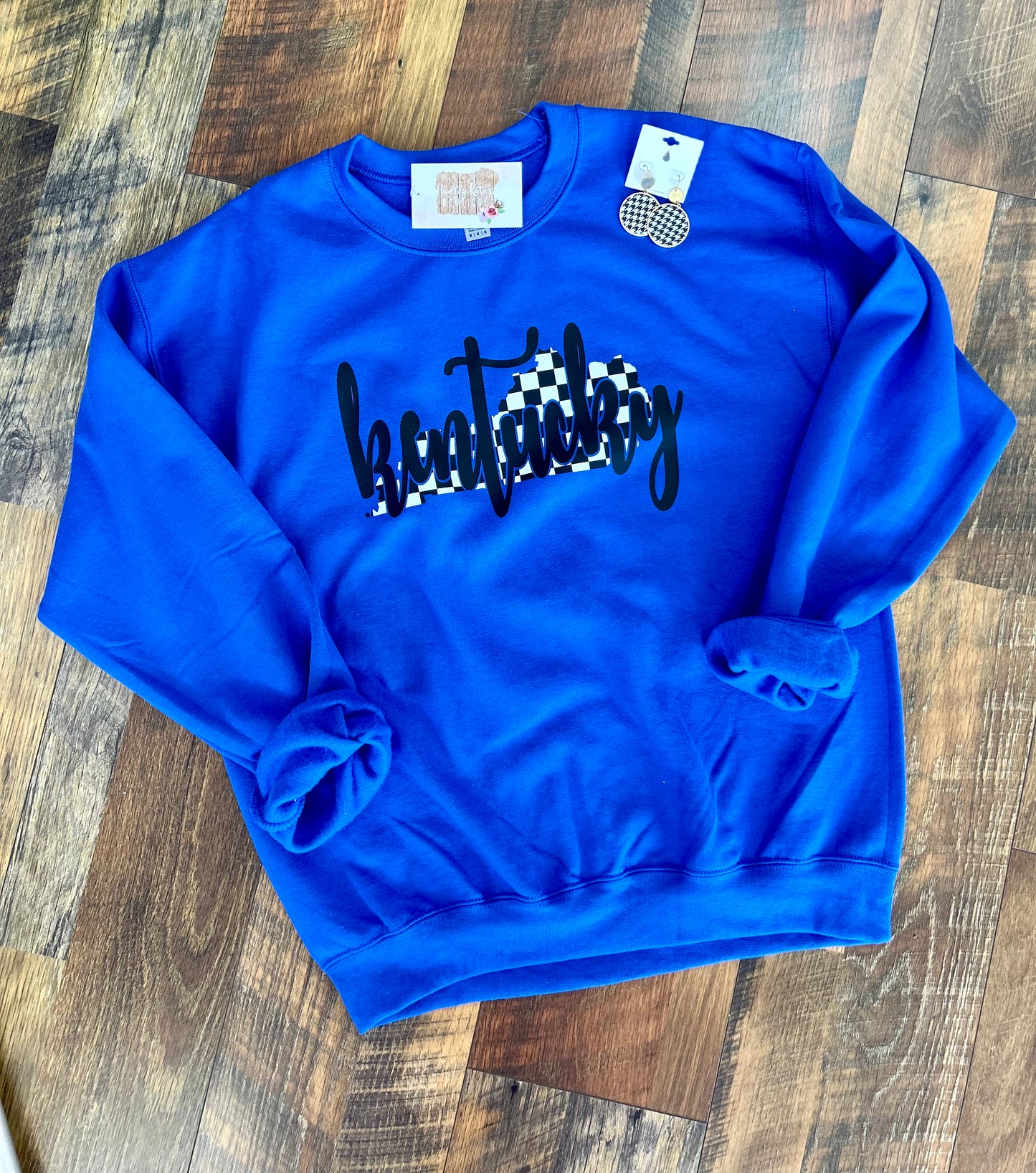 KY checker crewneck
