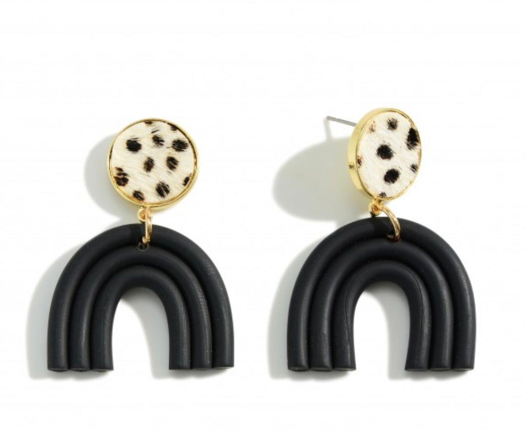 Black Arch Dalmation Dangles