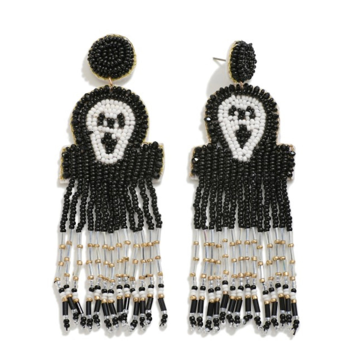 Scream Beaded Dangles