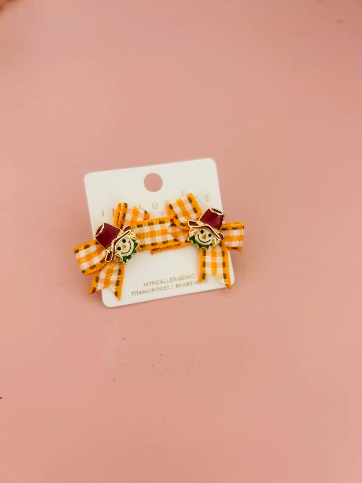 Coquette Scarecrow Earrings