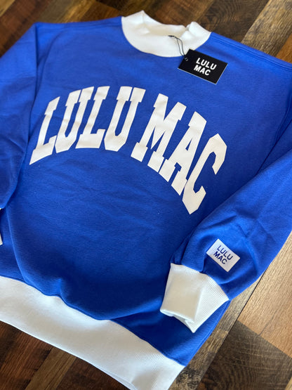 Royal Blue LULU MAC Mockneck
