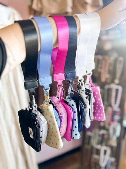 LULUMAC Double Pouch Polka Dot Keychains