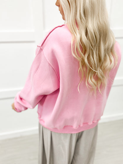 Pink Camo Kentucky Mockneck