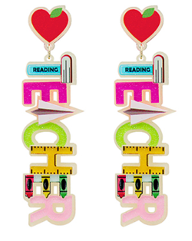 Teacher Mod Podge Dangles