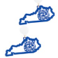 Wildcat State Outline Earrings