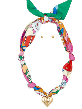 Multi Bandana Necklace