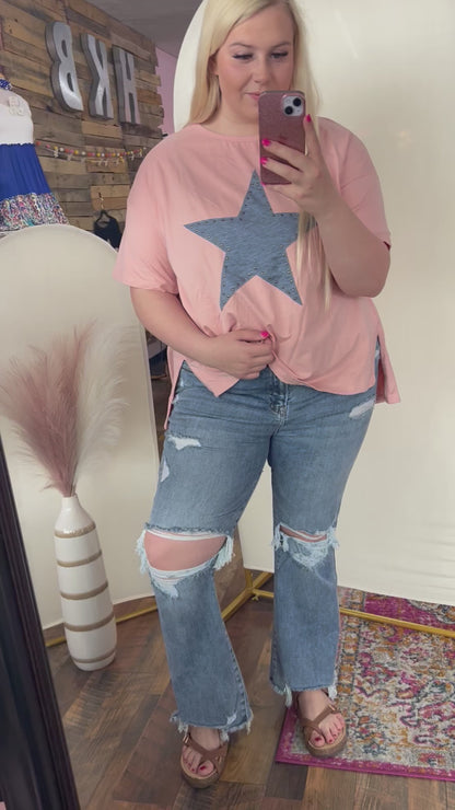 Buckle Up studded top